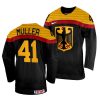 jonas muller away 2022 iihf world championship black jersey scaled