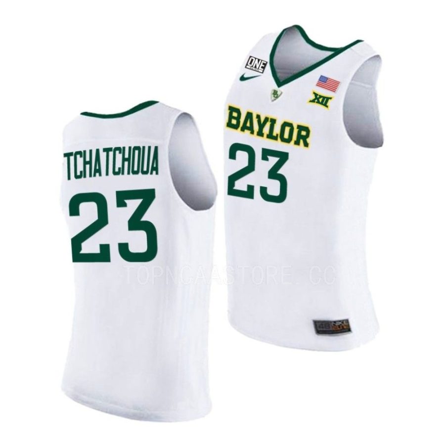 jonathan tchamwa tchatchoua baylor bears college basketball 2022 23 jersey scaled