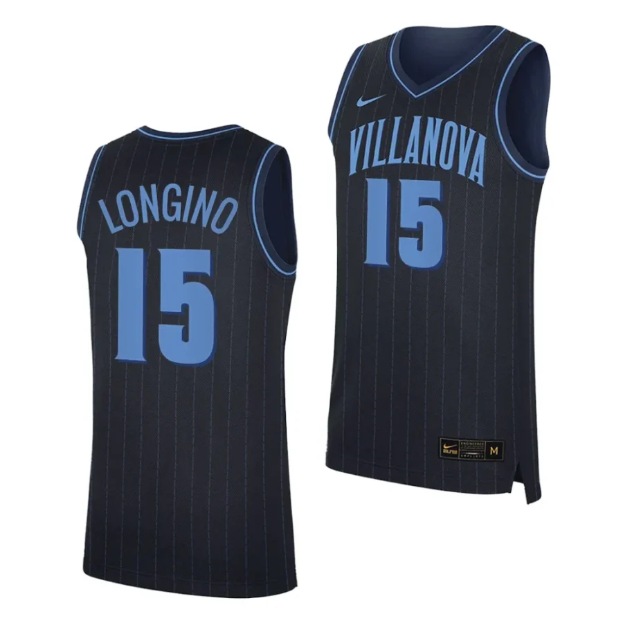 jordan longino navy replica basketball 2023 24 jersey scaled