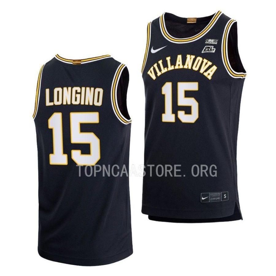 jordan longino villanova wildcats 2022 2370s retro replica basketballnavy jersey scaled