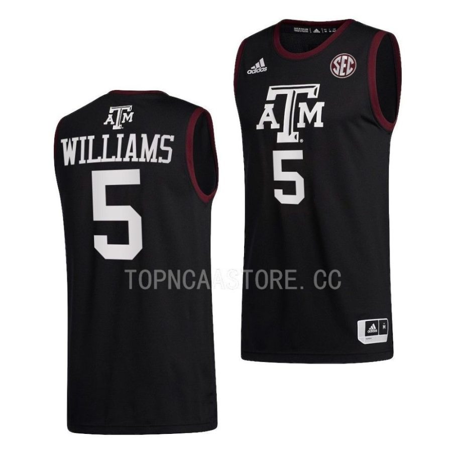 jordan williams texas am aggies college basketball 2022 23 jersey 0 scaled