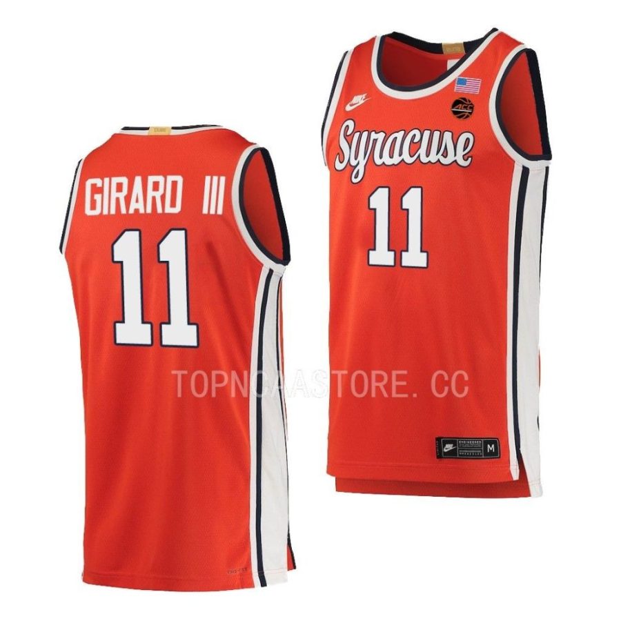 joseph girard iii orange retro basketball 2022 23limited jersey scaled