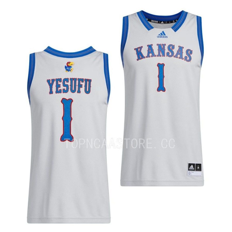 joseph yesufu kansas jayhawks swingman basketball 2022 23 jersey scaled