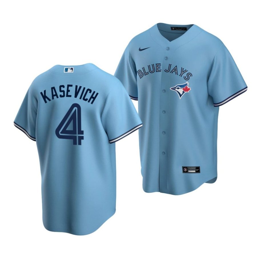 josh kasevich blue jays alternate 2022 mlb draft replica blue jersey scaled