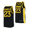 josh ogundele iowa hawkeyes college basketball 2022 23 replica jersey scaled