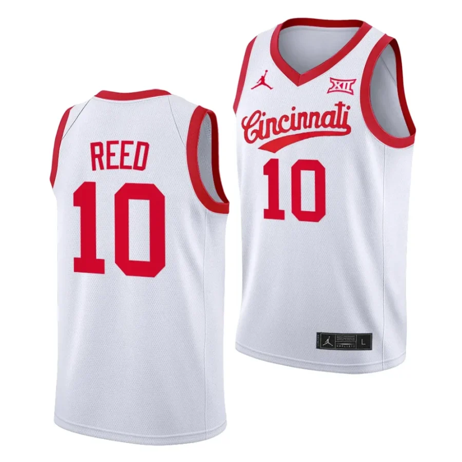 josh reed white 70s throwback cincinnati bearcatsbasketball jersey scaled