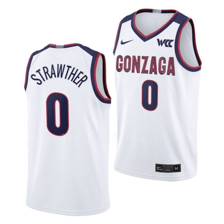 julian strawther gonzaga bulldogs college basketball 2022 23 jersey scaled