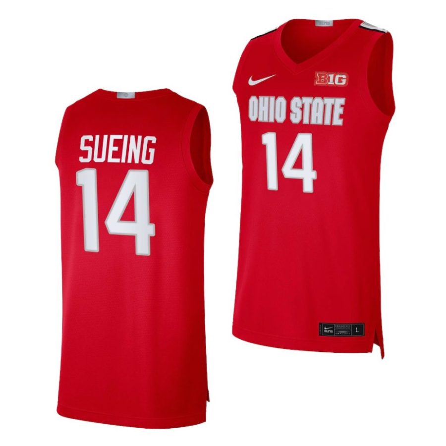 justice sueing ohio state buckeyes college basketball 2022 23 jersey scaled