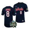 justin bench ole miss rebels 2022 college world series menbaseball jersey scaled