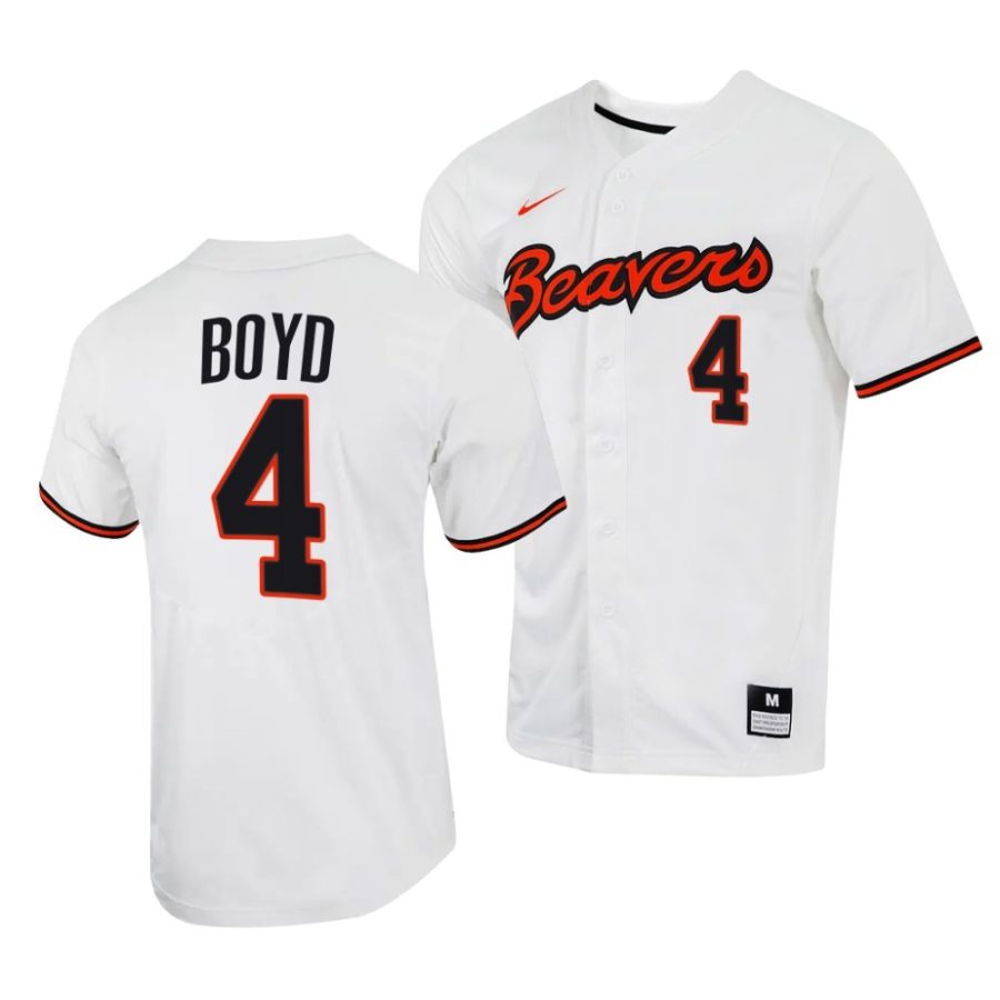 justin boyd oregon state beavers 2022college baseball menfull button jersey scaled