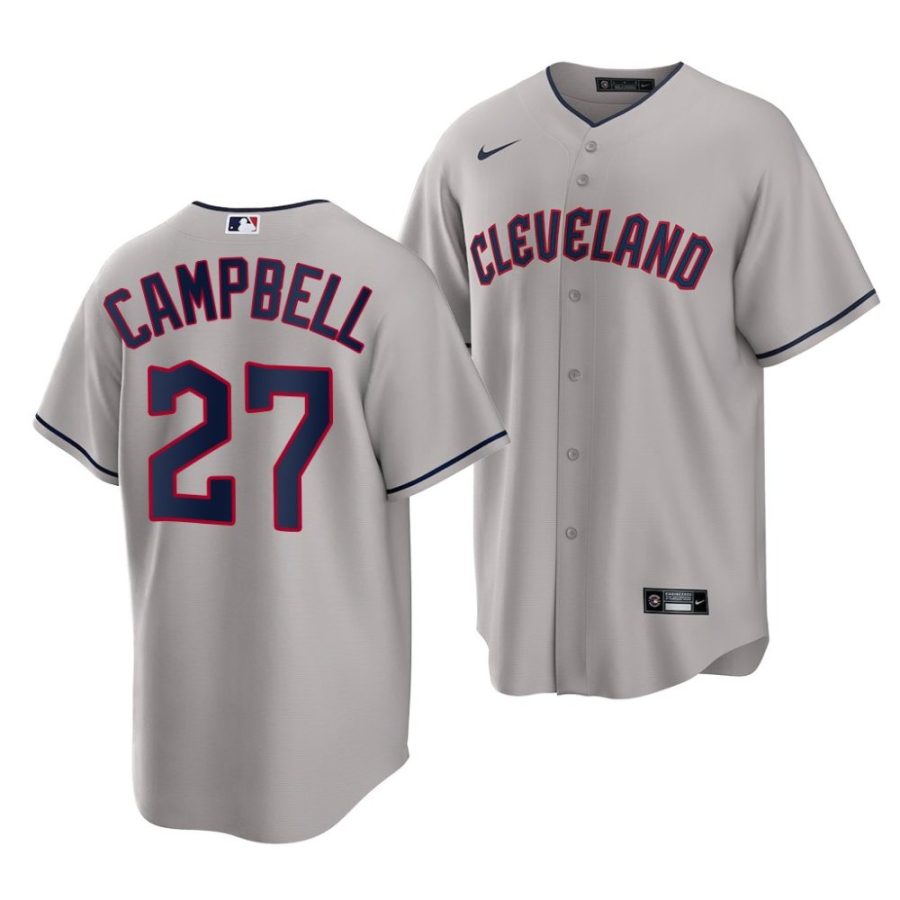 justin campbell guardians road 2022 mlb draft replica gray jersey scaled