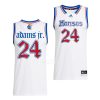 k.j. adams jr. kansas jayhawks 2022 23swingman basketball white jersey scaled