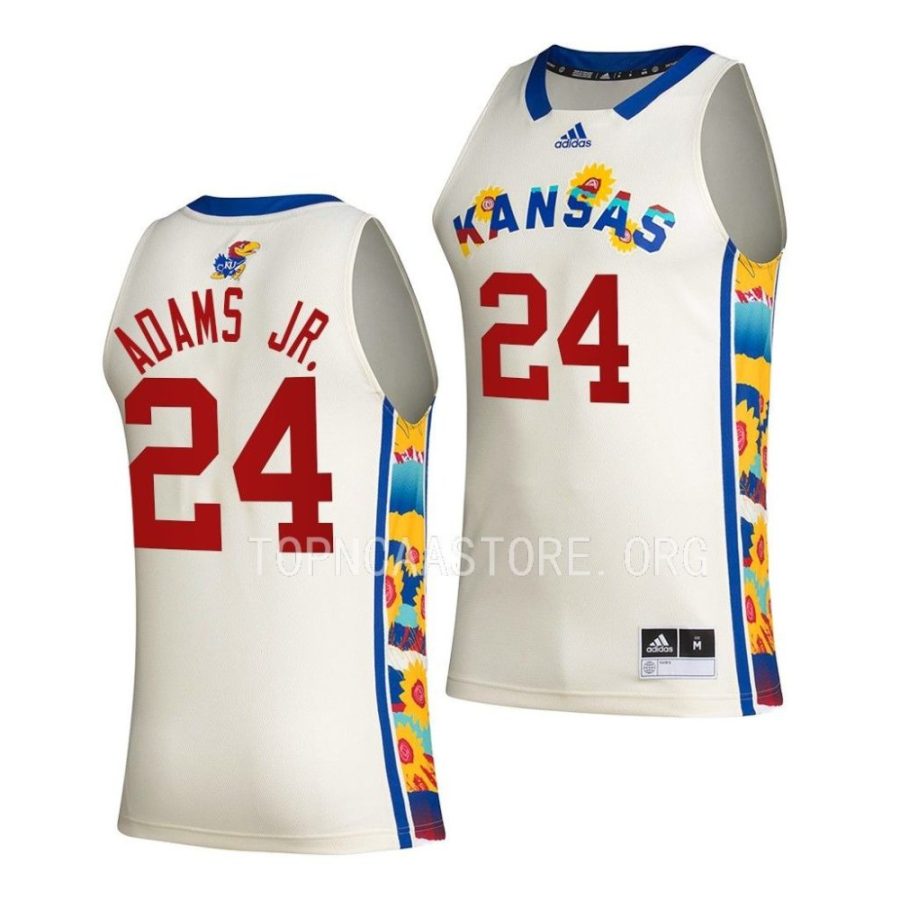 k.j. adams jr. kansas jayhawks honoring black excellence basketball jersey scaled