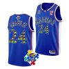 k.j. adams jr. royal world autism awareness day kansas jayhawksspecial jersey scaled