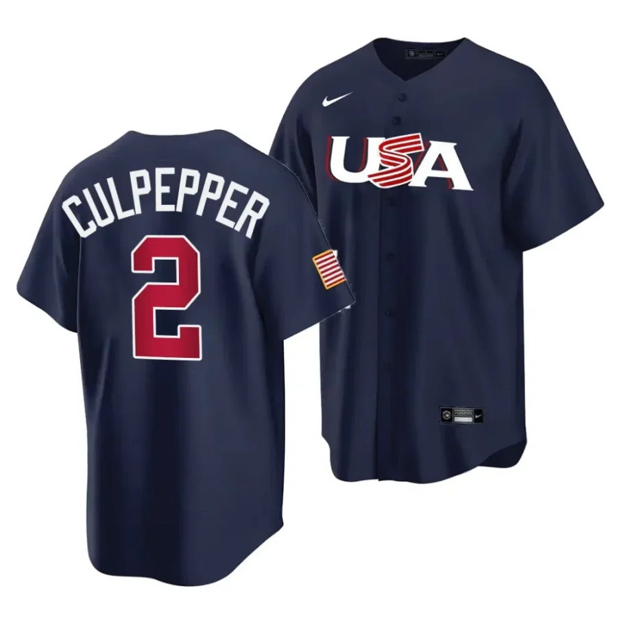 kaelen culpepper usa baseball navy2023 collegiate national team menstars jersey scaled