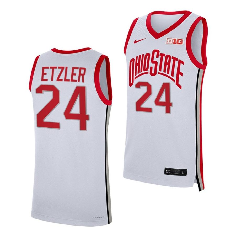 kalen etzler ohio state buckeyes 2022 23college basketball white jersey scaled