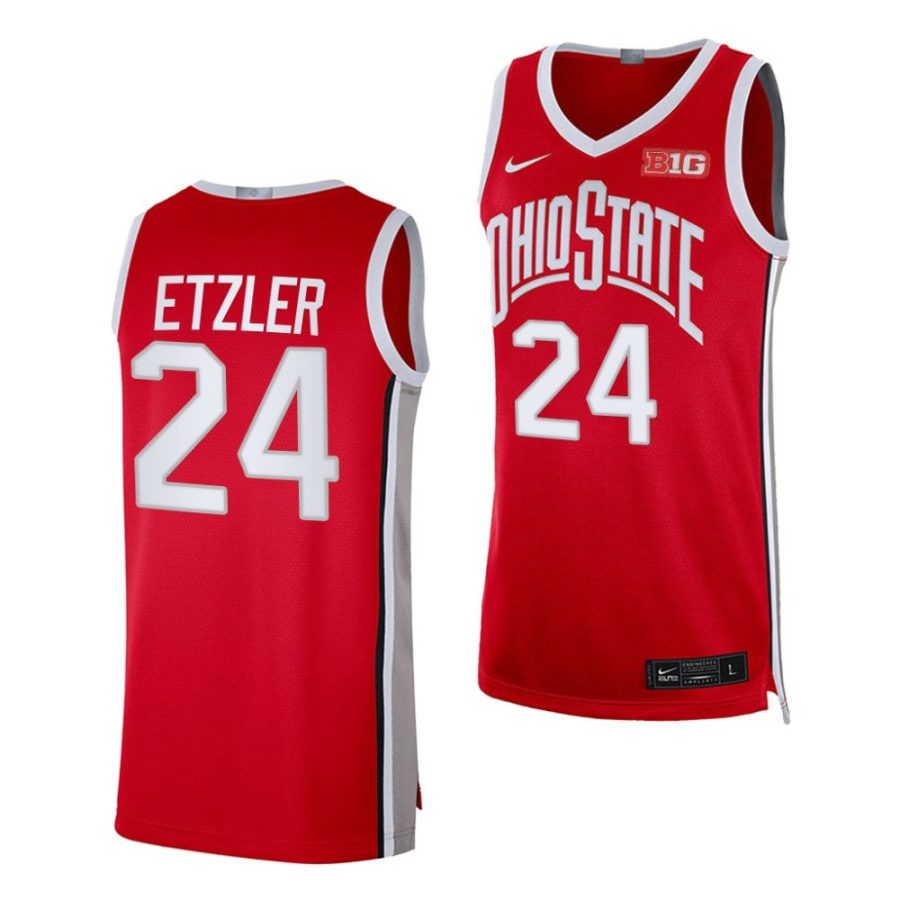 kalen etzler red alumni basketball 2022 23 jersey scaled