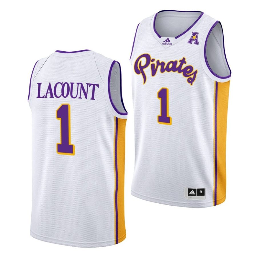 kalib lacount ecu pirates college basketball 2022 23 jersey scaled