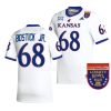 kansas jayhawks earl bostick jr. white 2022 liberty bowl college football jersey scaled