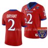 kansas jayhawks jacobee bryant red 2022 liberty bowl college football jersey scaled