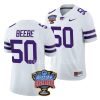 kansas state wildcats cooper beebe white 2022 sugar bowl college football jersey scaled