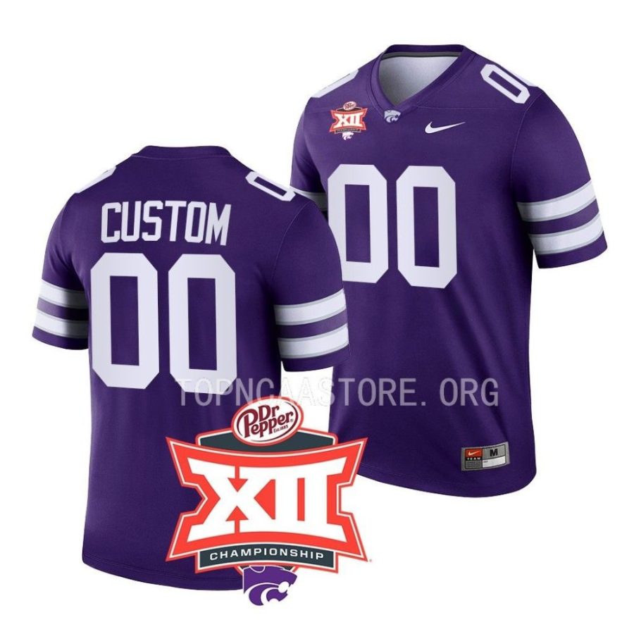 kansas state wildcats custom purple 2022 big 12 football champions jersey scaled