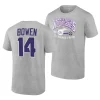 karson bowen ncaa baseball 2023 college world series heather gray t shirts scaled