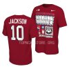 kearis jackson locker room 2022 peach bowl champions redcollege football playoff shirt scaled