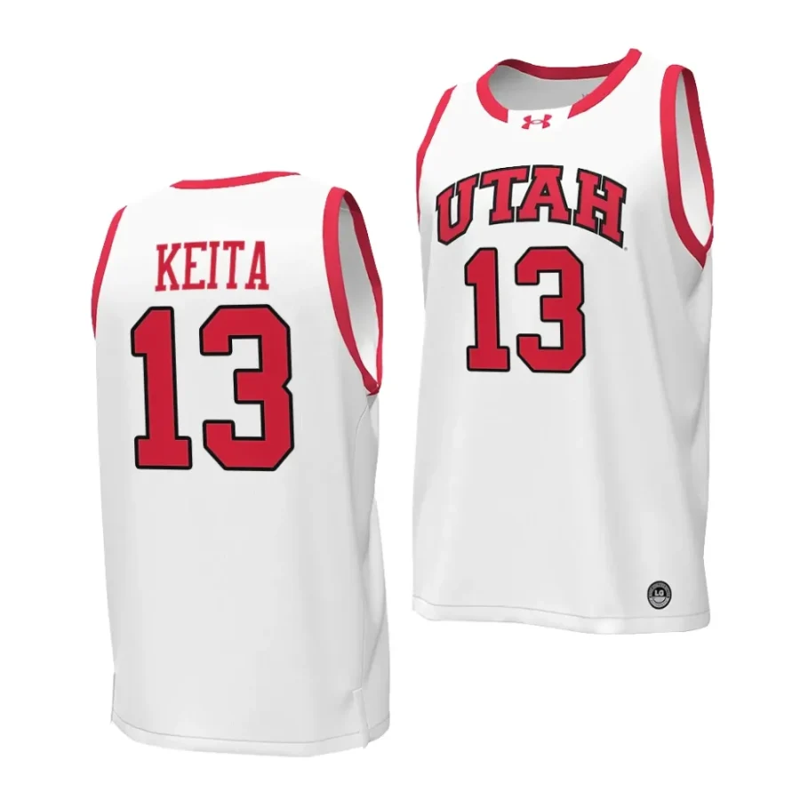 keba keita white replica basketball 2023 24 jersey scaled