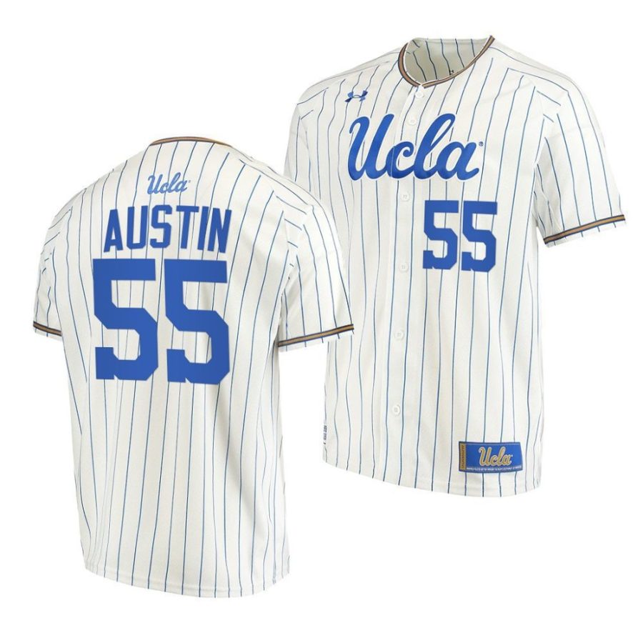 kelly austin ucla bruins 2022college baseball menstripes jersey scaled