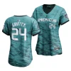 ken griffey jr. teal american league2023 mlb all star game women jersey scaled