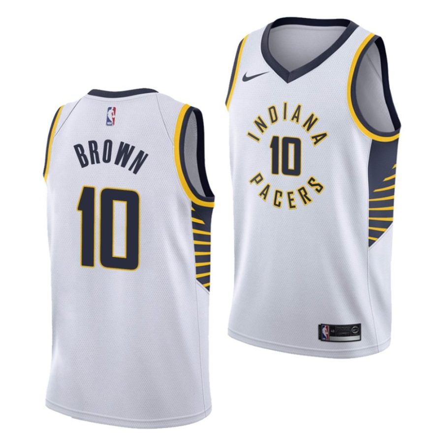 kendall brown pacers 2022 nba draft white association edition baylor bears jersey scaled