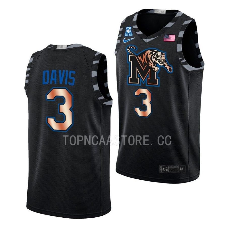 kendric davis black copper college basketball jersey scaled