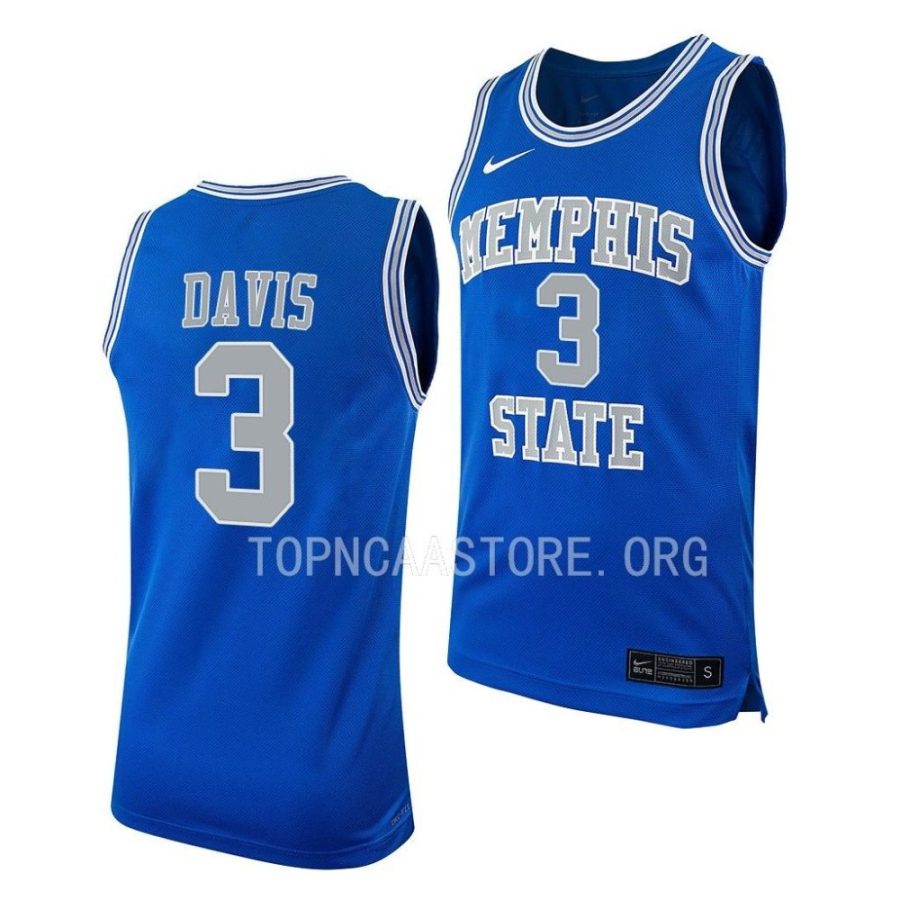 kendric davis memphis tigers college basketball 2022 23 replica jersey scaled
