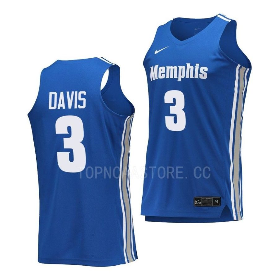 kendric davis memphis tigers college basketball replica jersey scaled