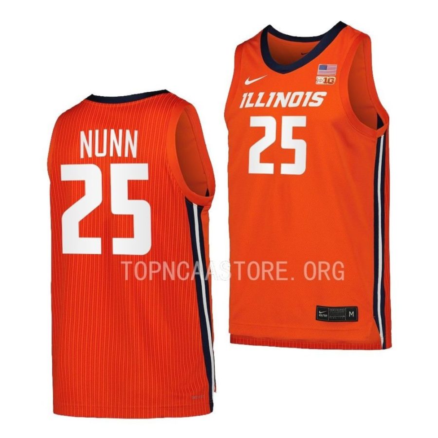 kendrick nunn illinois fighting illini replica basketball orange jersey scaled