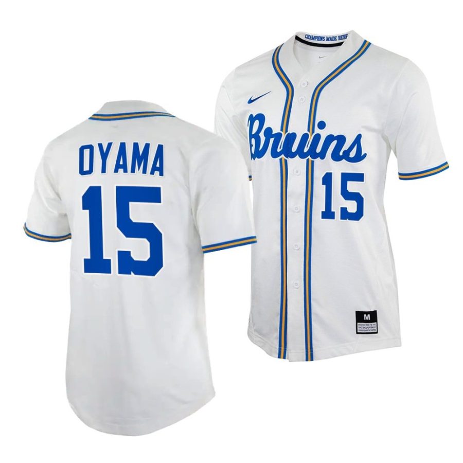 kenny oyama ucla bruins 2022college baseball menreplica jersey scaled