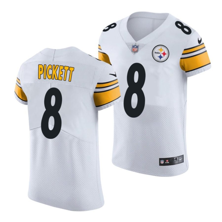 kenny pickett pittsburgh steelers 2022 nfl draft vapor limited men white jersey scaled