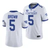 kentucky wildcats anthony brown white 2023college football game jersey scaled