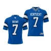 kentucky wildcats barion brown royal nil player football jersey scaled