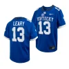 kentucky wildcats devin leary 2023 royal college football youth jersey scaled