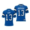 kentucky wildcats devin leary royal nil player football jersey scaled