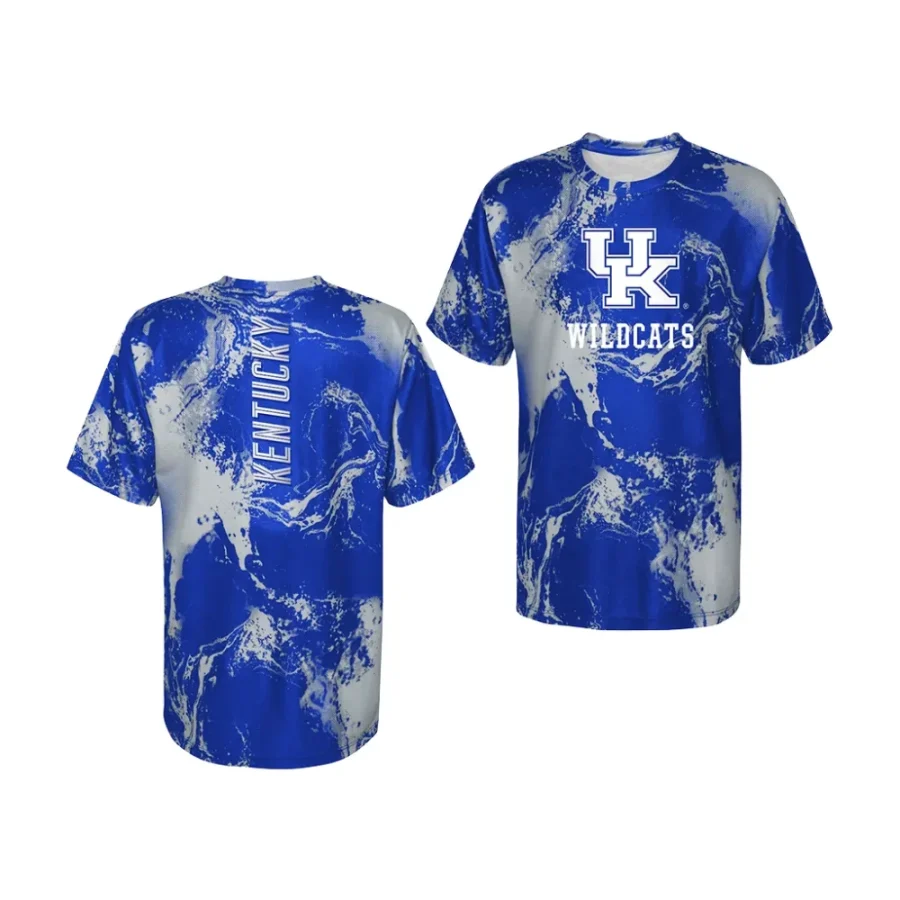 kentucky wildcats royal in the mix tie dye youth t shirt scaled