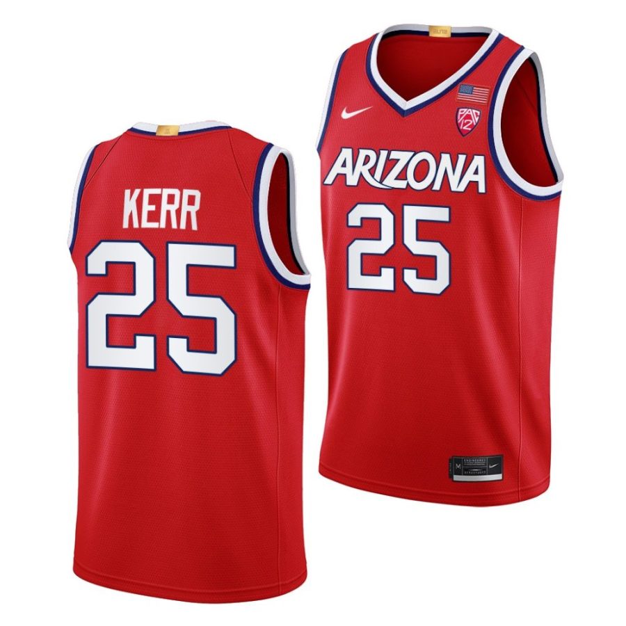 kerr kriisa arizona wildcats 2022 23college basketball red jersey scaled