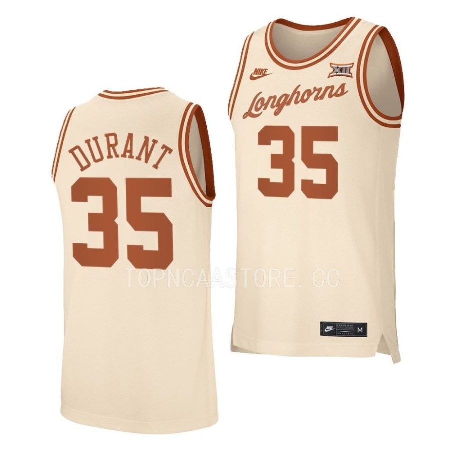 kevin durant texas longhorns retro basketball alumnicream jersey scaled