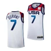 kevin durant white 2024 olympics games jersey scaled