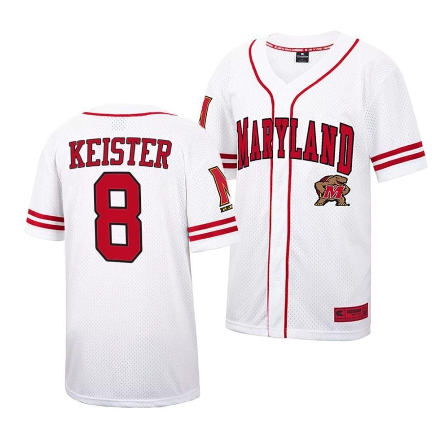 kevin keister maryland terrapins 2022college baseball menretro jersey scaled