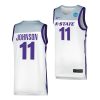 keyontae johnson white 2023 ncaa march madness kansas state wildcatsmens basketball jersey scaled