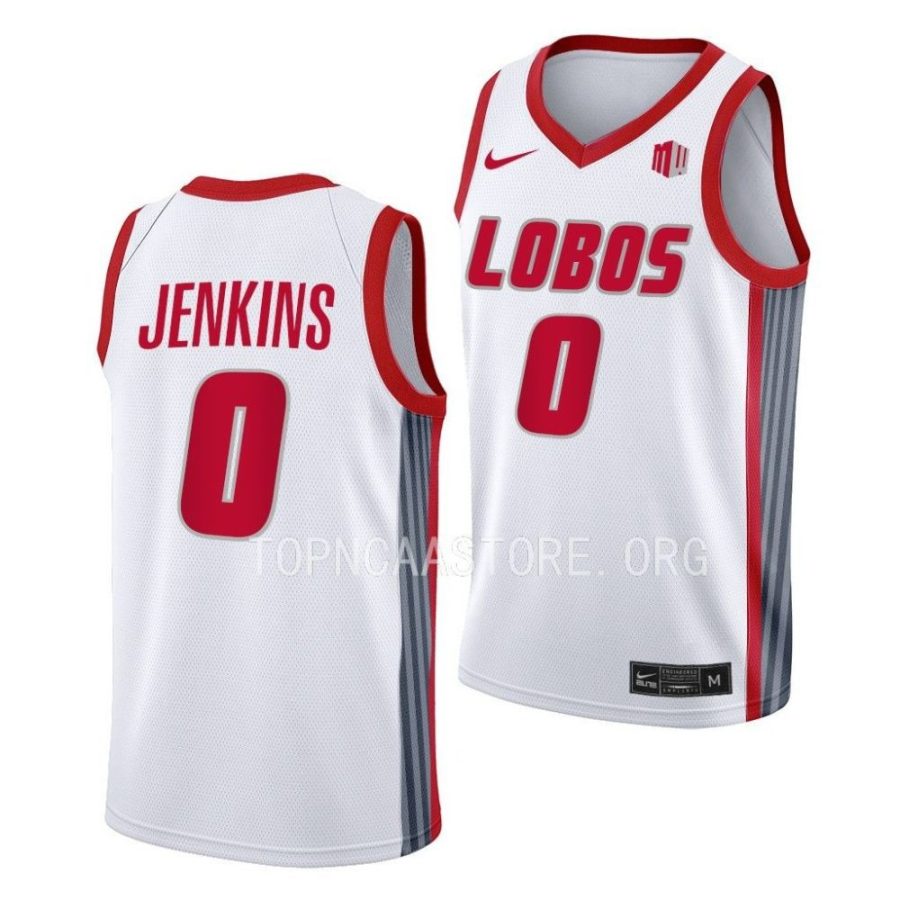 kj jenkins new mexico lobos college basketball swingman jersey scaled
