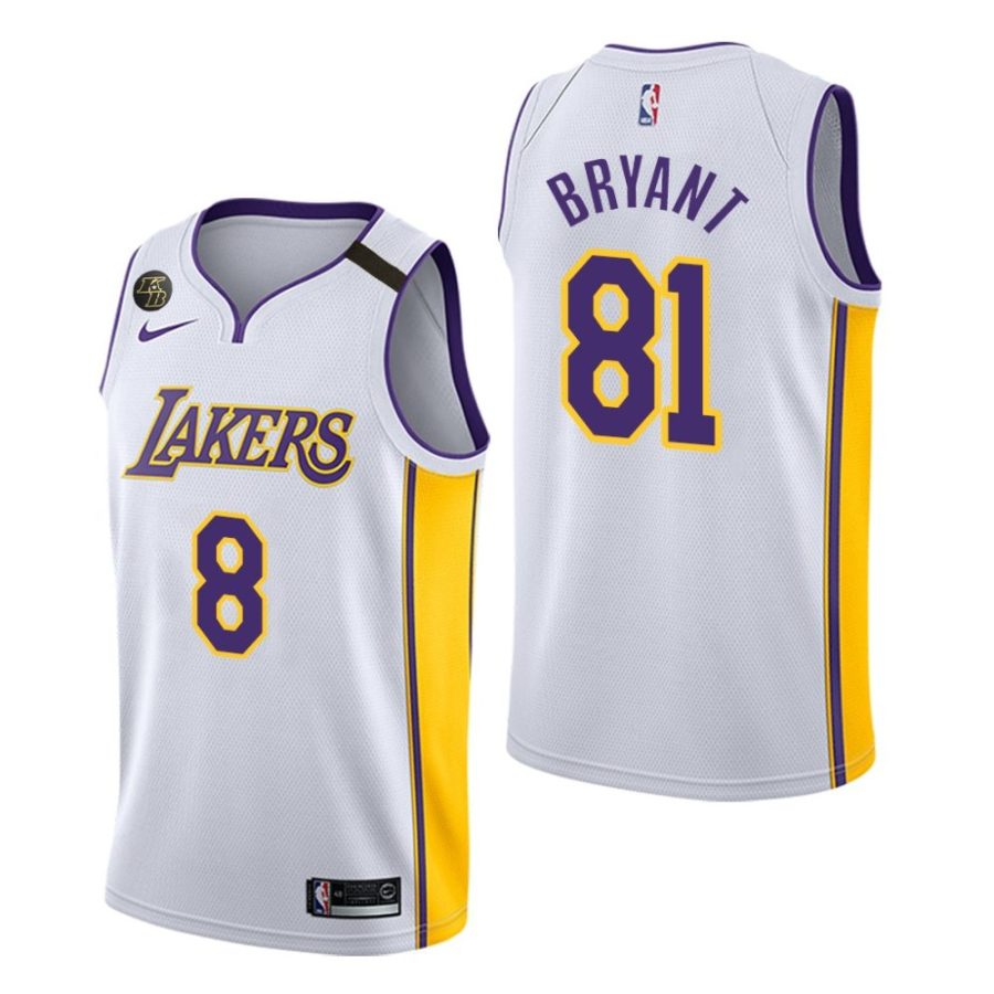 kobe bryant white 81 points 2006 finals lakers jersey scaled